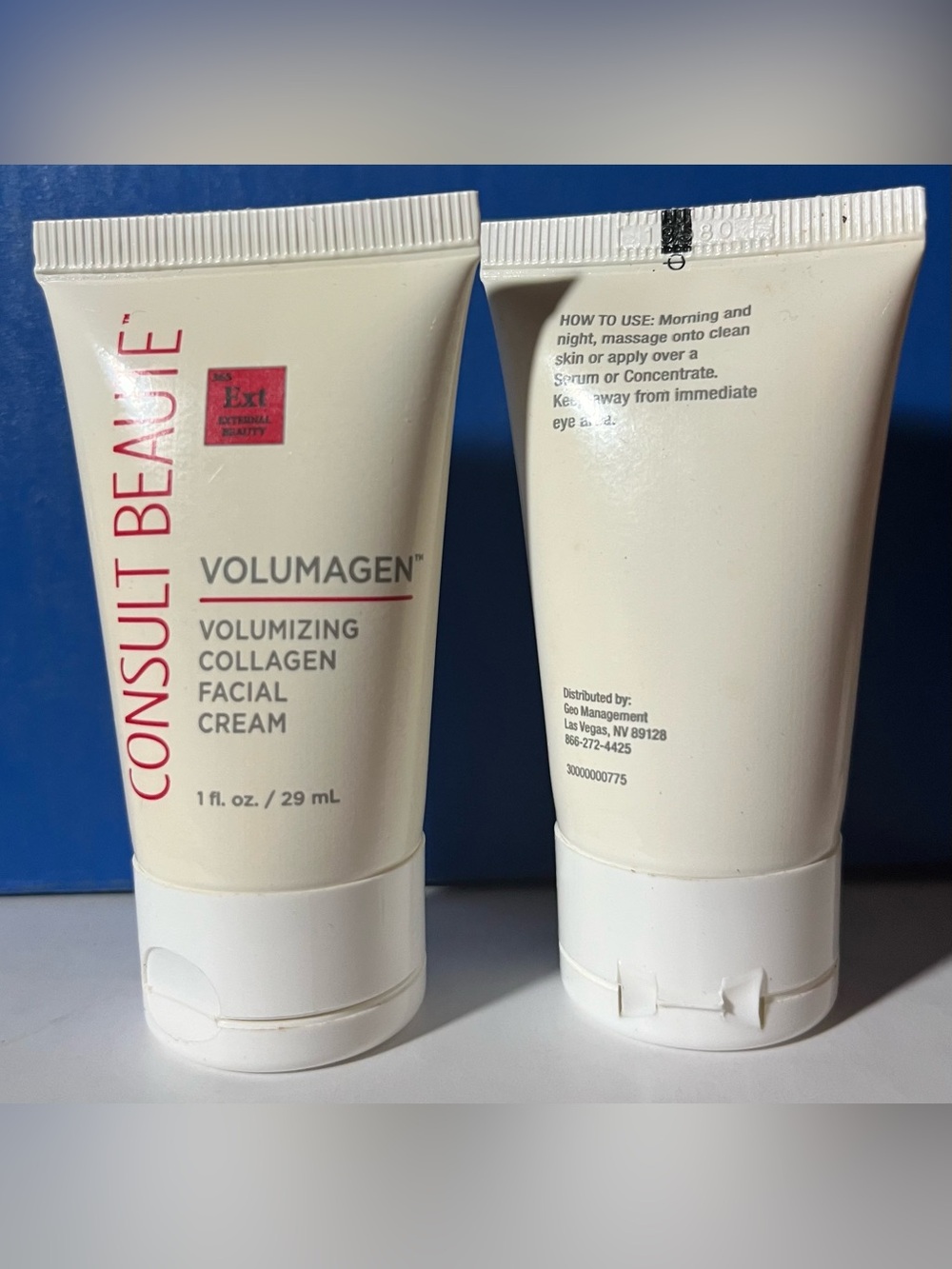 CONSULT BEUTE - Volumagen Volumizing Collagen Facial Cream. 2oz (1 oz x 2 tubes)